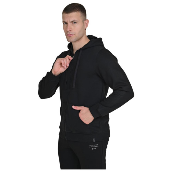 Target Ανδρική ζακέτα Fleece Label Hoodie